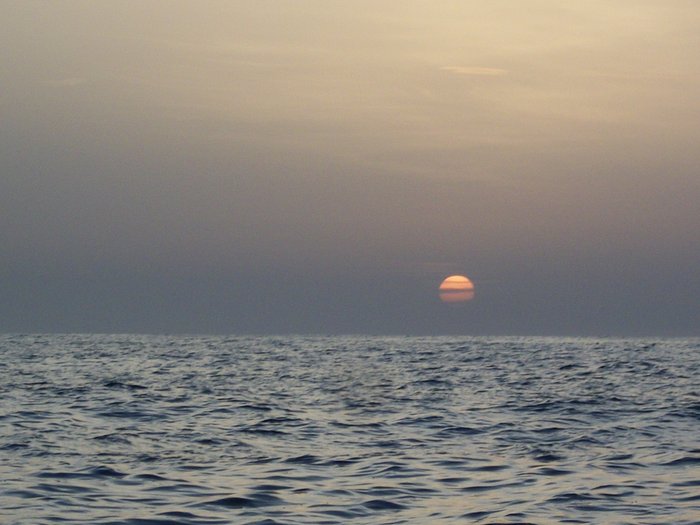 lever du soleil pendant mon quart !!!!! trop beau !!!!!!